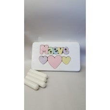 Step Stool- Hearts Motif