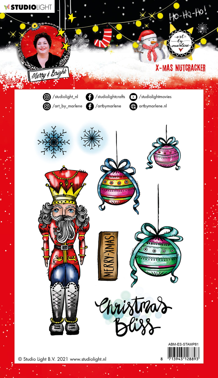 Studio Light Art By Marlene Essentials Clear Stamp - Nutcracker