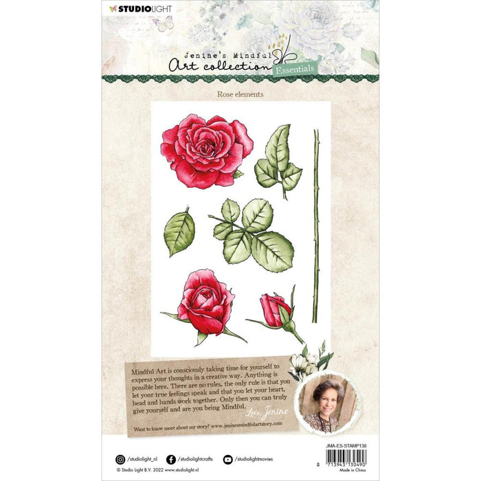 Studio Light Essentials Clear Stamps - Rose Elements
