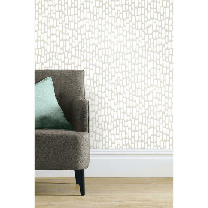 Taupe, White / Roll
