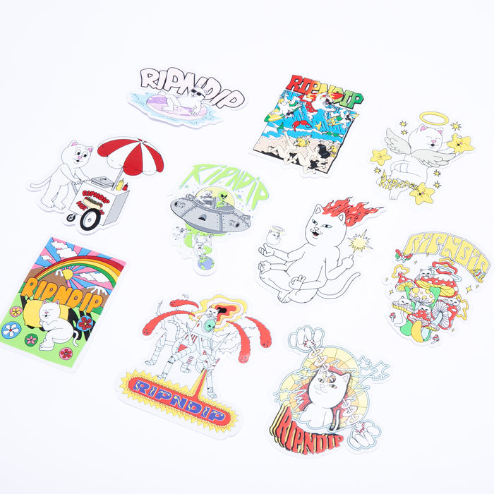 RIPNDIP Summer Break Sticker Pack