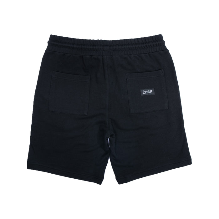 RIPNDIP Summer Revenge Rhinestone Sweatshorts (Black)