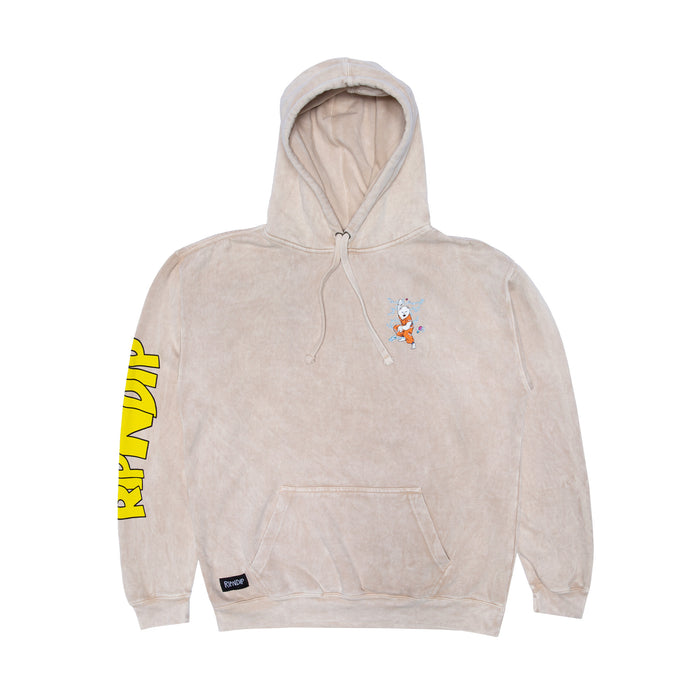 RIPNDIP Super Sanerm Hoodie (Beige Vintage Wash)