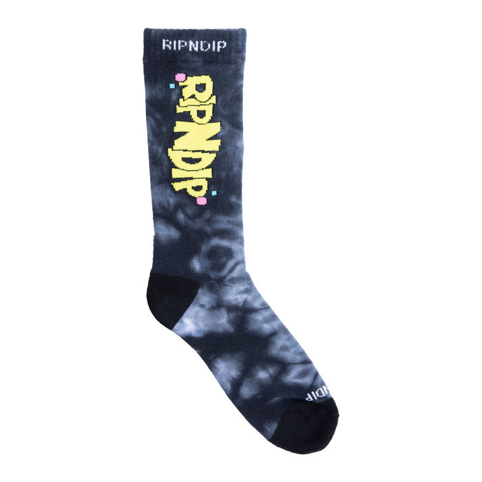 RIPNDIP Super Sanerm Socks (Black Lightning)