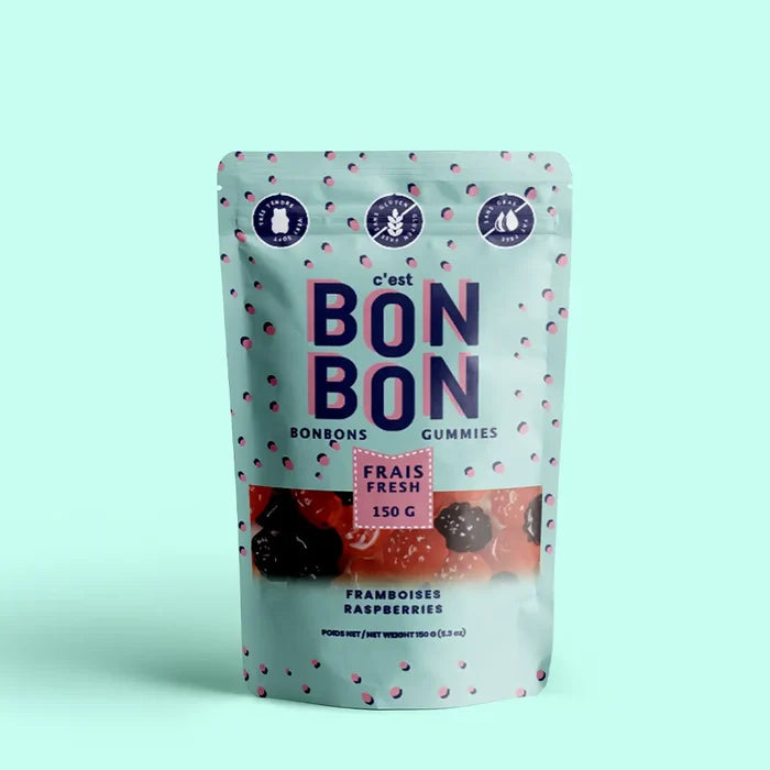 Swedish Candy - Raspberries Gummies