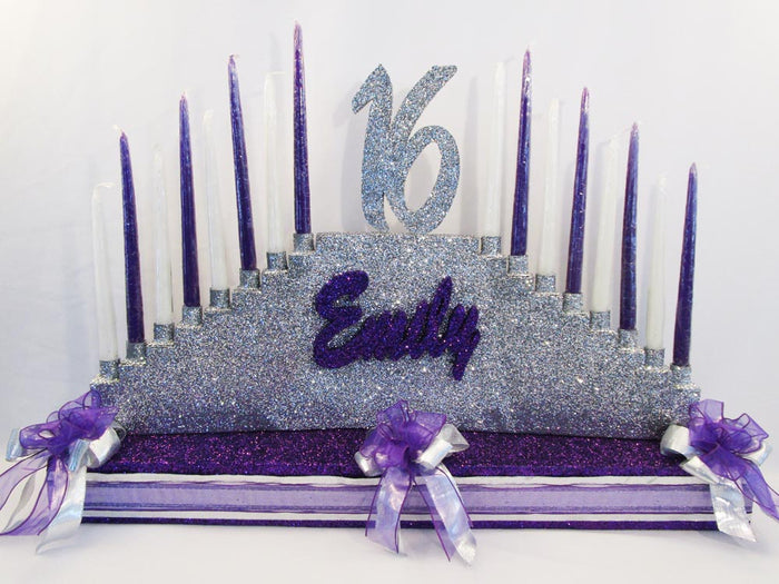Sweet 16 Candelabra - Designs by Ginny