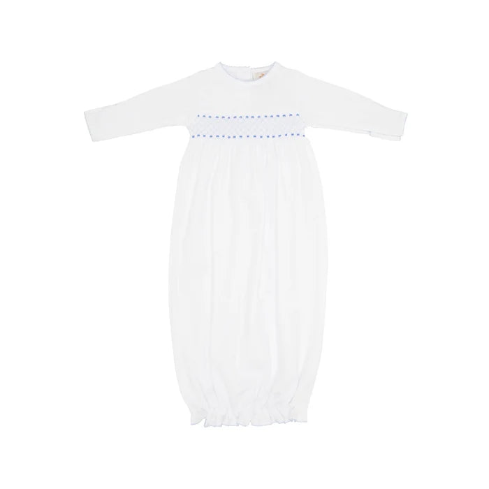 Sweetly Smocked Greeting Gown