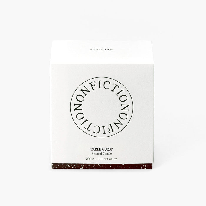 NONFICTION Candle 600g TABLE GUEST Large Scented Candle
