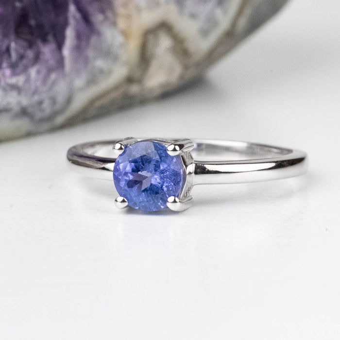 Tanzanite Ring 5.5mm | Choose Size - InnerVision Crystals