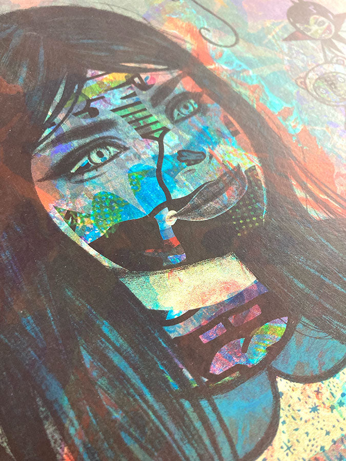 Tara McPherson Father John Misty Test Print (RAER)
