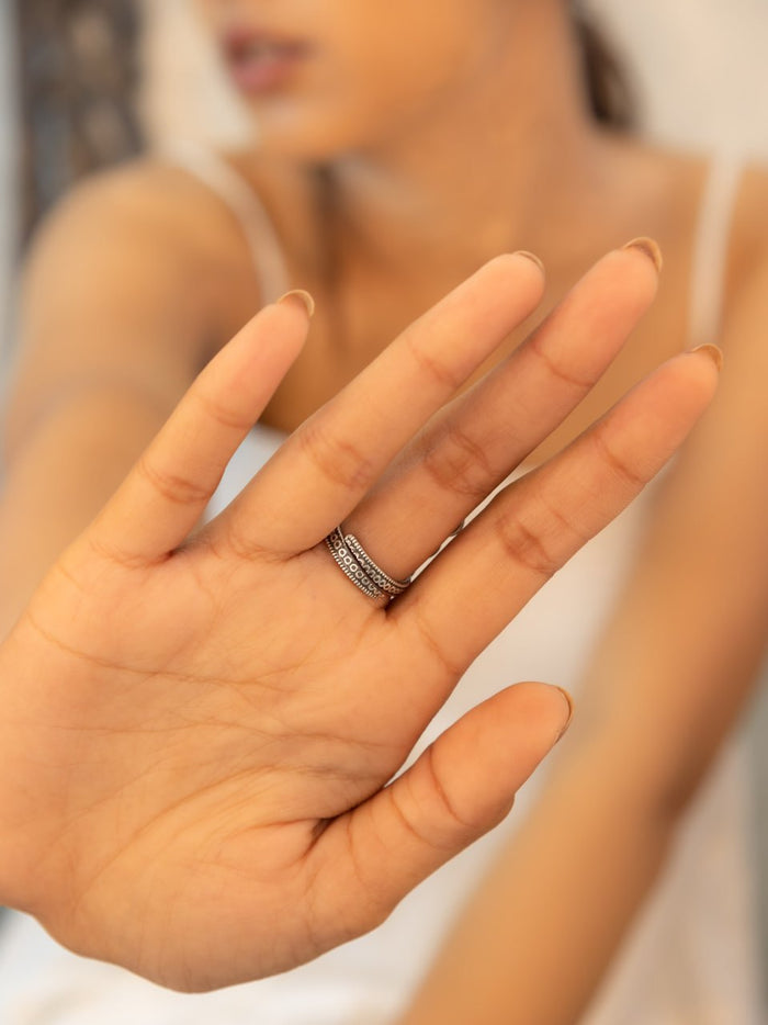 Tattva Statement Jali Ring