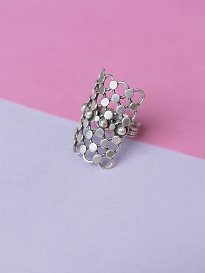 Tattva Statement Jali Ring