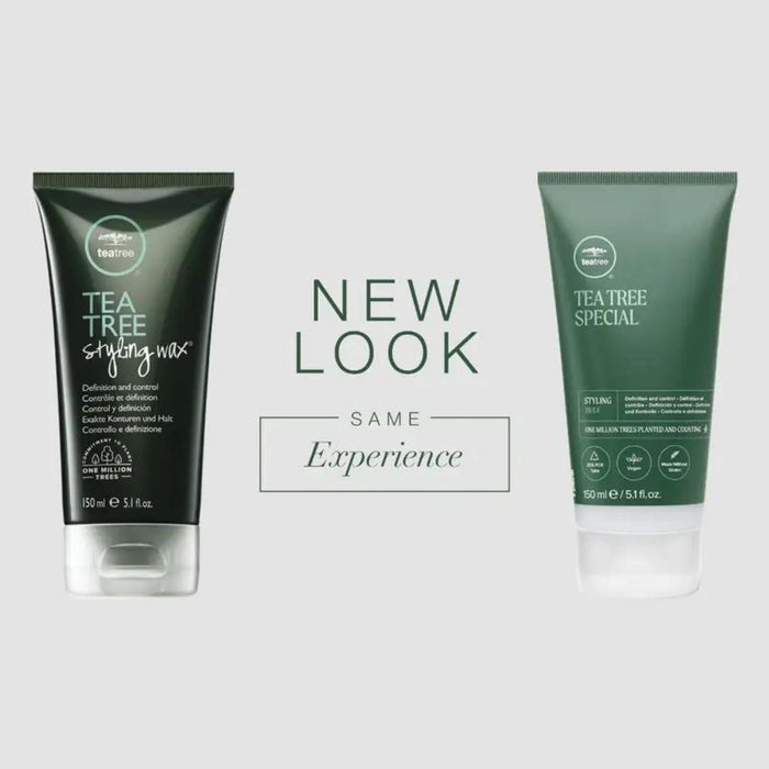 Salon Blissful -Paul Mitchell- Tea Tree Styling Wax Info updated packaging