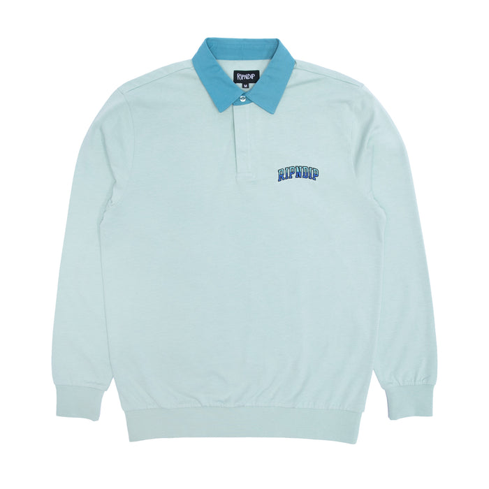 RIPNDIP Team Spirit Long Sleeve Rugby (Sage)