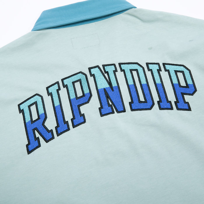 RIPNDIP Team Spirit Long Sleeve Rugby (Sage)