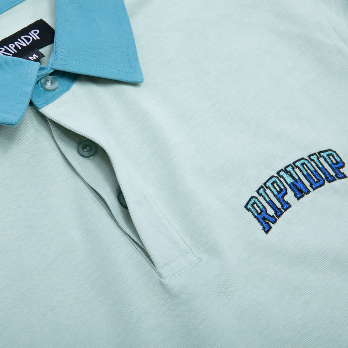 RIPNDIP Team Spirit Long Sleeve Rugby (Sage)
