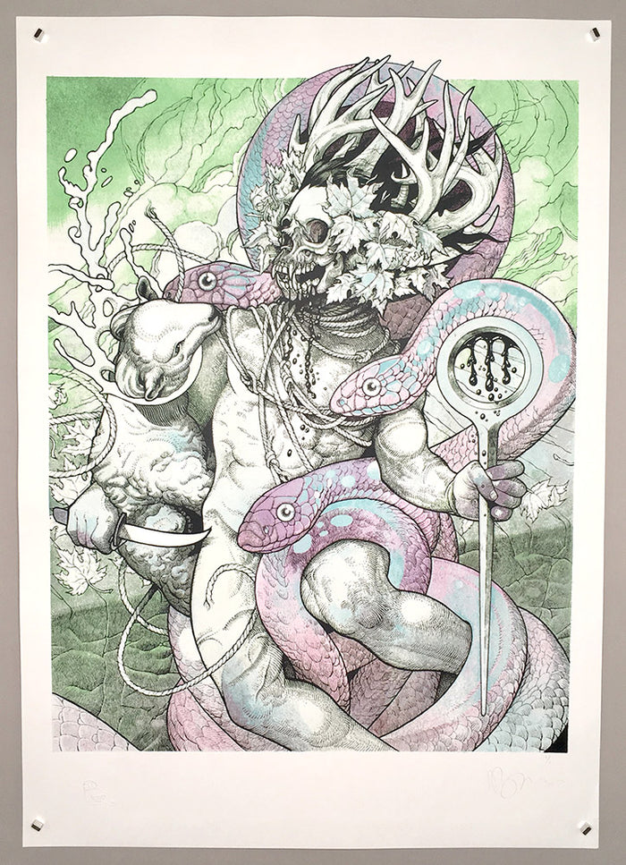 TEST PRINT: John Baizley: Serpents Unleashed