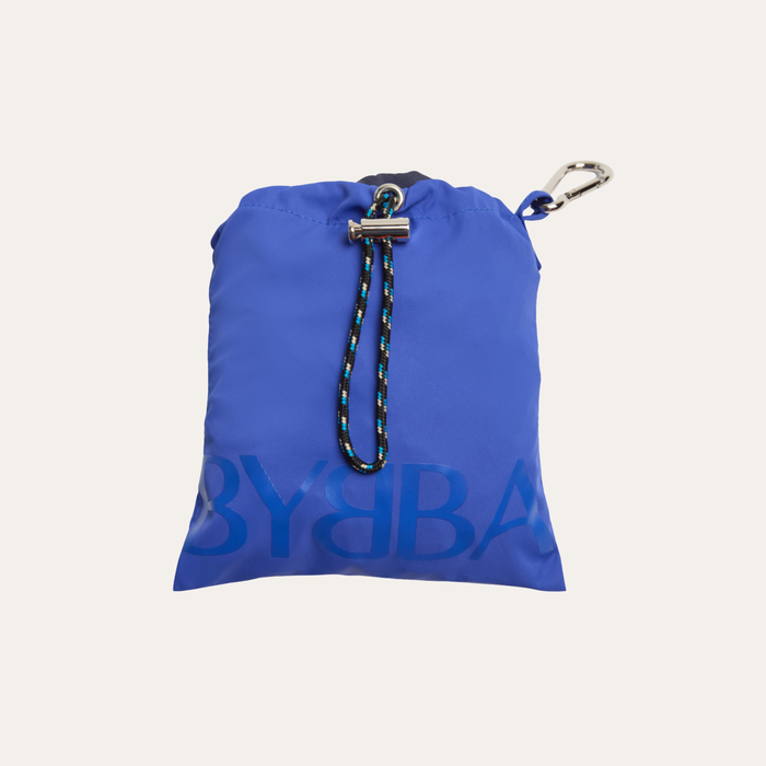 THE BALOS PACKABLE TOTE BAG / COBALT WAVE