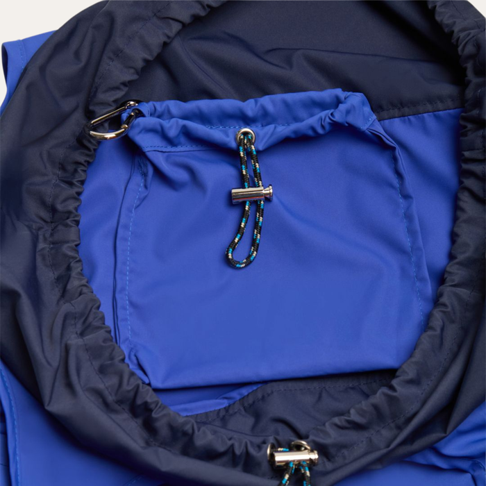 THE BALOS PACKABLE TOTE BAG / COBALT WAVE