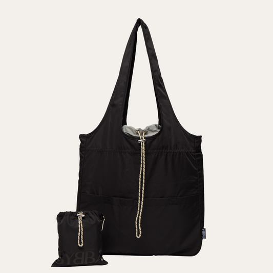 THE BALOS PACKABLE TOTE BAG / STINGRAY GRAY