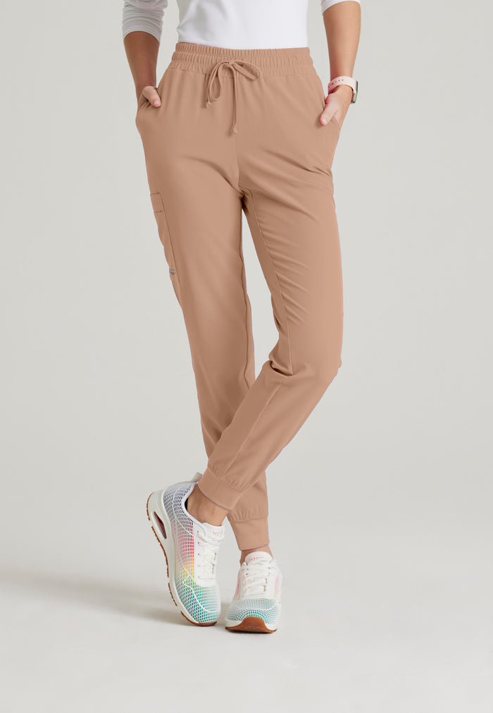 Theory Jogger - New Khaki - Grey's Anatomy Scrubs
