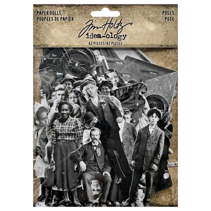 Tim Holtz Idea-ology Paper Doll Poses