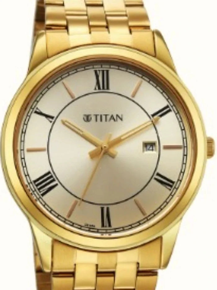 Titan Karishma Festive III Analogue Watch With Bracelet Style Strap - 10060YM01