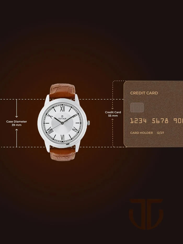 Titan Karishma Quartz Analog With Silver Dial Watch - NN1735SL01