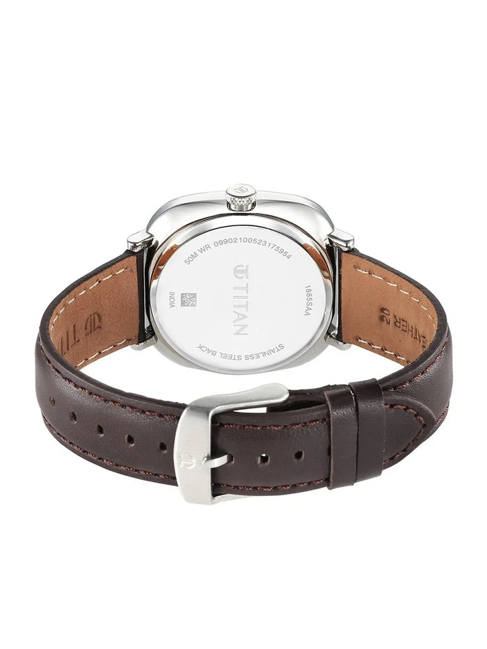 Titan Neo Curve Quartz Analog With Blue Dial Watch - NT1885SL03