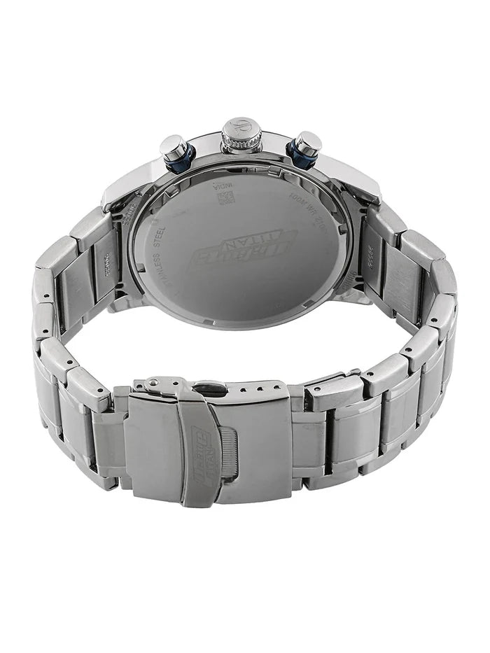 Titan Octane Chronograph Analog With Blue Dial Watch - NT90086KM01