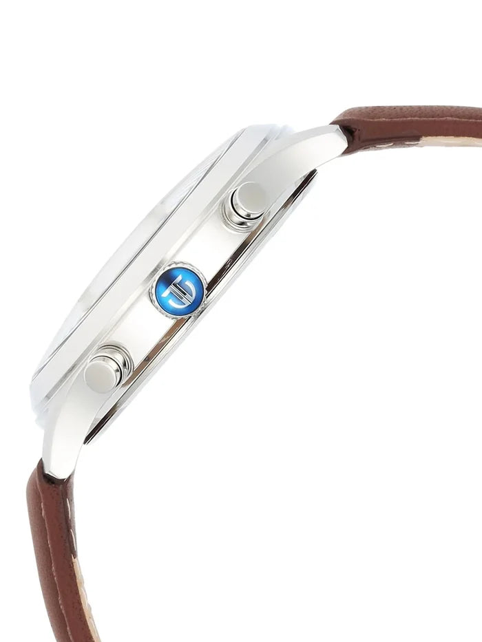 Titan Sapphire Multifunction Analog With Blue Dial Watch - NT1874SL06