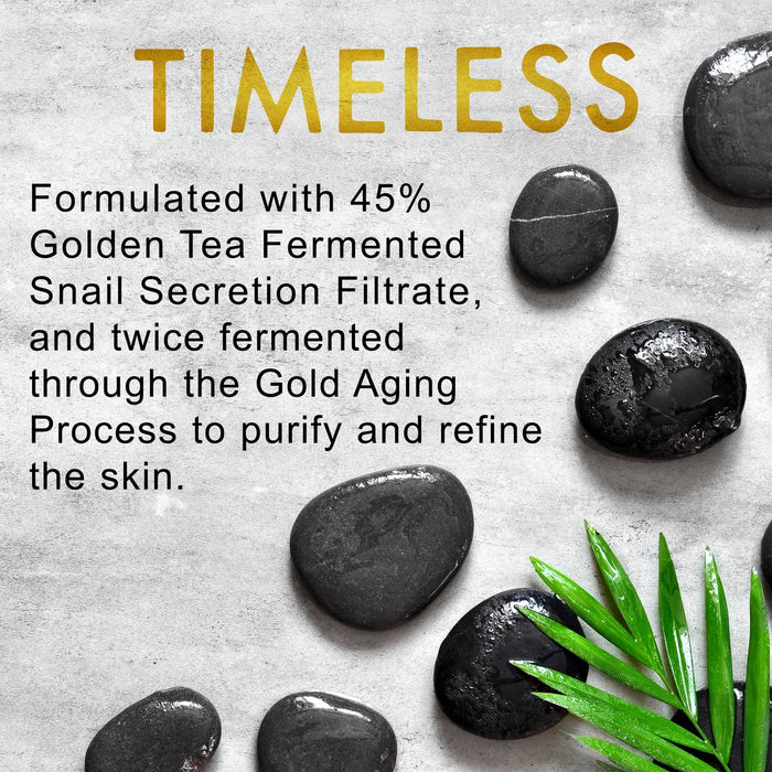 TONYMOLY Timeless Ferment Snail Foam Cleanser Moisturizing & Vitalizing غسول الوجه بالحلزون والذهب