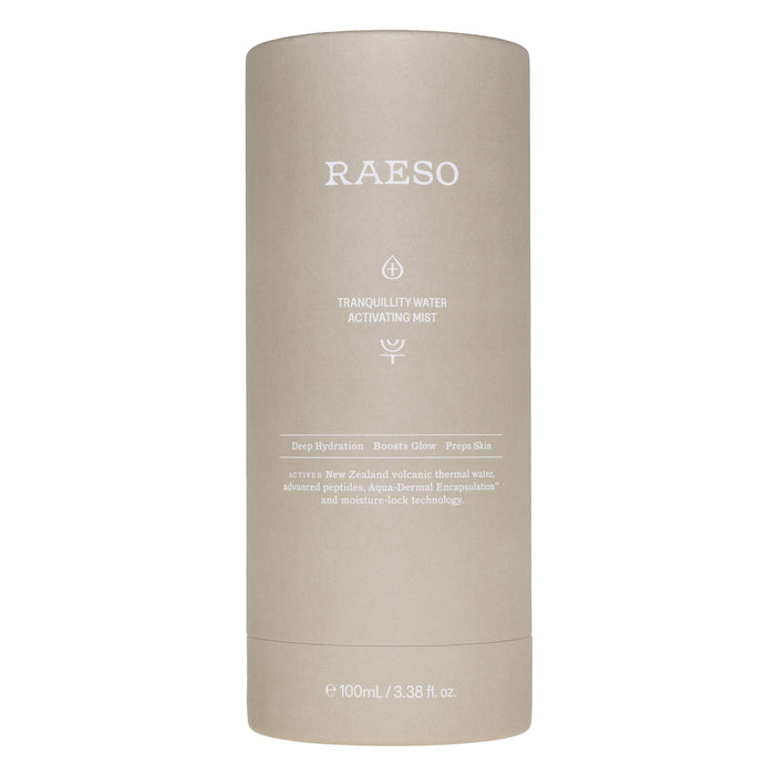 RAESO Tranquillity Water Activating Mist 100mL Package
