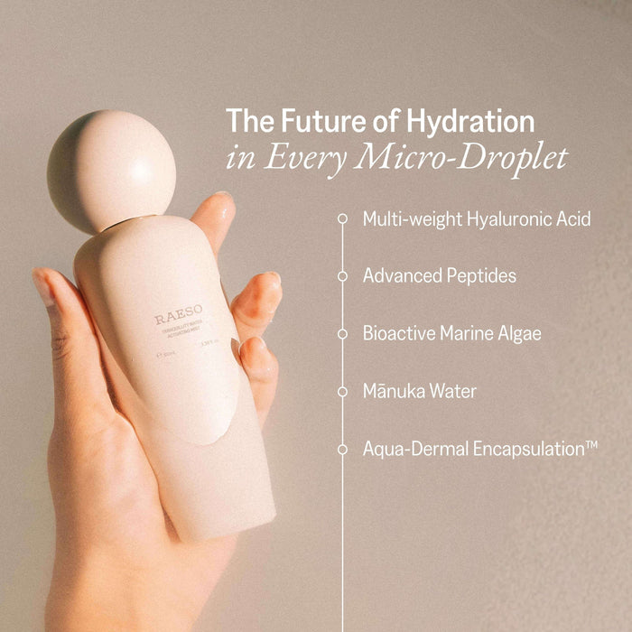 RAESO Tranquillity Water Activating Mist Information