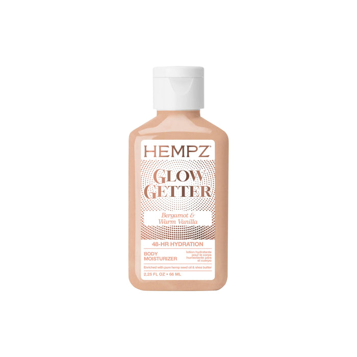 Hempz Travel-Size Glow Getter Herbal Body Moisturizer with Shimmer