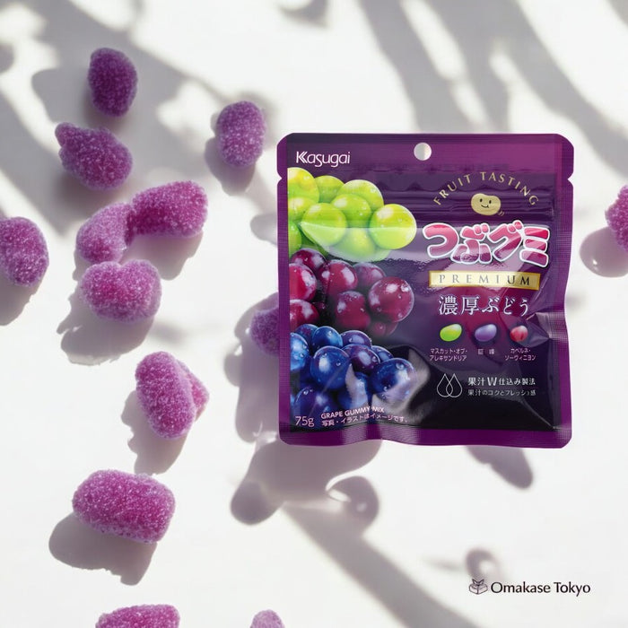 Tsubu Gummy Premium Assorted 3 Pack set