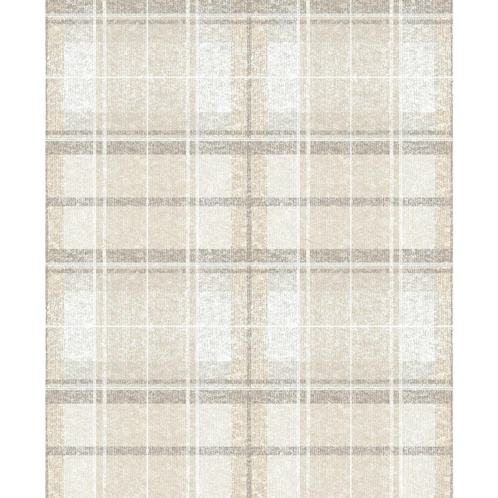 Tweed Plaid Peel & Stick Wallpaper - EonShoppee