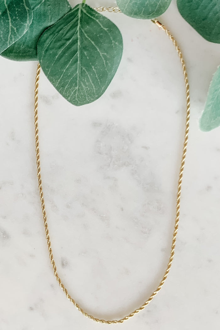 Twist Chain Necklace