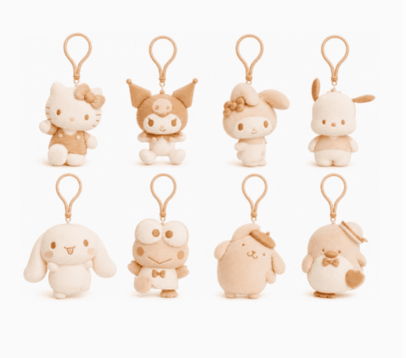 UCC Dist: Hello Kitty Chocolate Milk Flocked Hanger in Blind