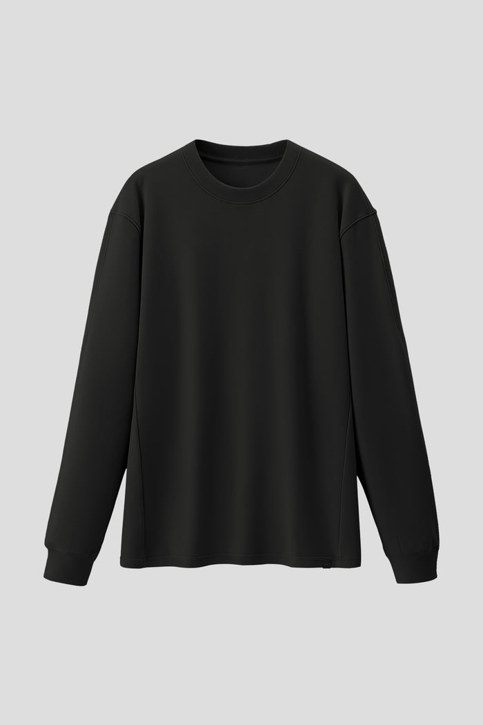 Unisex Stretch Fleece Long-Sleeve T-Shirt (Mid Warmth) PM043