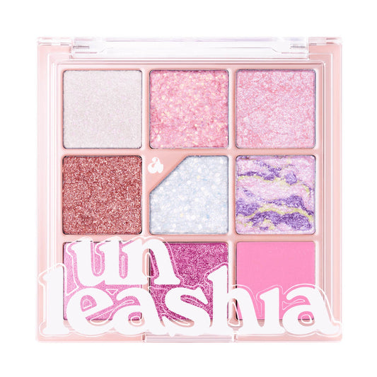 Unleashia Glitterpedia Eye Palette No.9 All of Pink Glitter 6.9g - Komiko Beauty