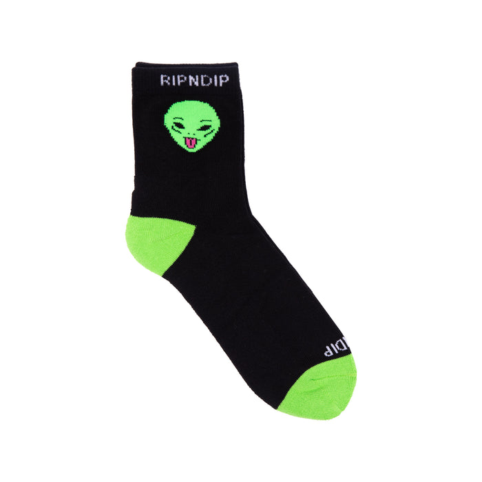 RIPNDIP We Out Here Mid Socks (Black)
