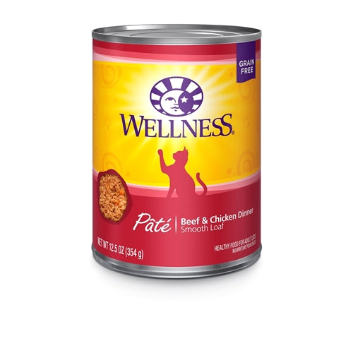 Wellness Beef & Chicken Cat Cans