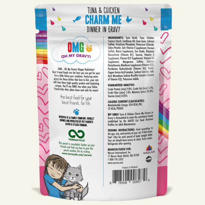 Weruva BFF Pouch Tuna & Chicken Charm Me Cat Food