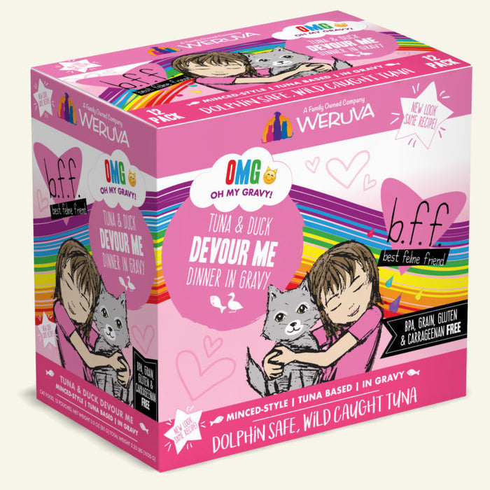 Weruva BFF Pouch Tuna & Duck Devour Me Cat Food