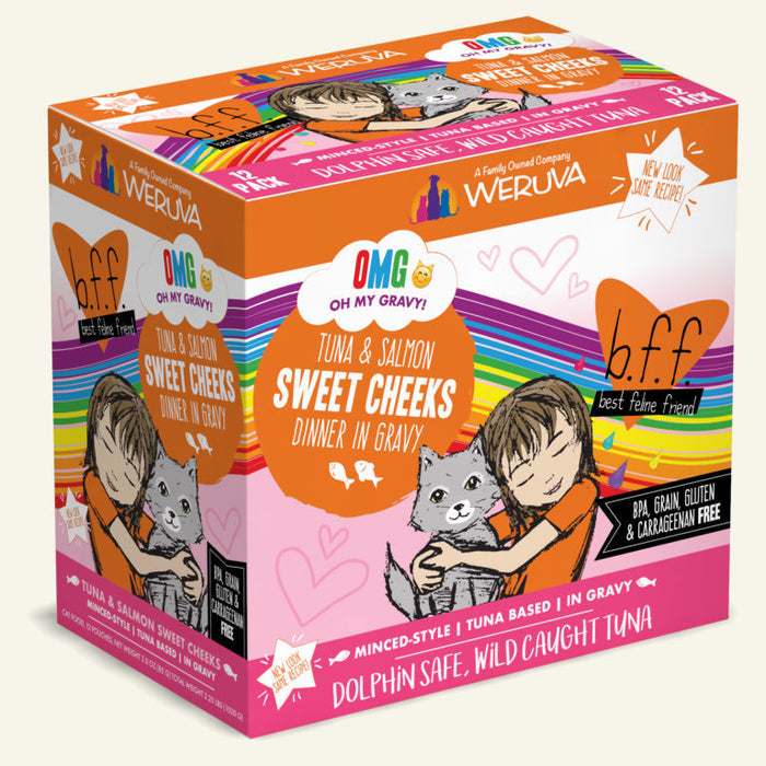 Weruva BFF Pouch Tuna & Salmon Sweet Cheeks Cat Food