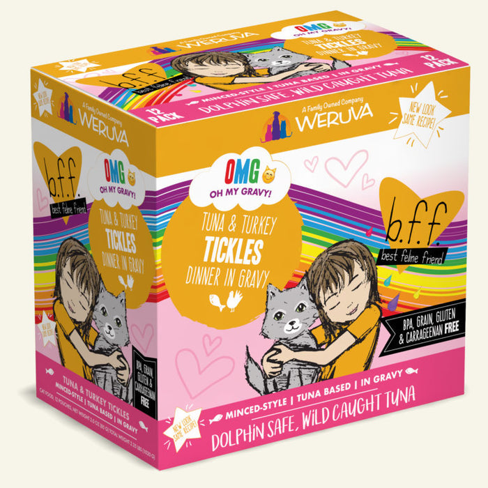 Weruva BFF Pouch Tuna & Turkey Tickles Cat Food