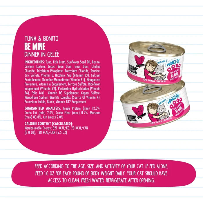 Weruva BFF Tuna & Bonito Be Mine Canned Cat Food