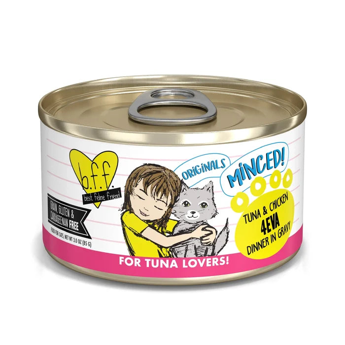 Weruva BFF Tuna & Chicken 4-Eva Canned Cat Food