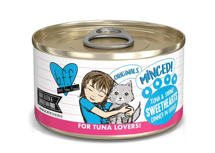 Weruva BFF Tuna & Shrimp Sweethearts Canned Cat Food